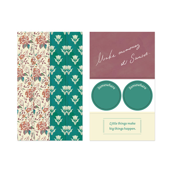 Midori Decoration Sticker- Red