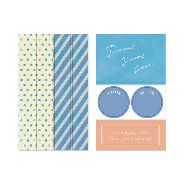 Midori Decoration Sticker- Light Blue