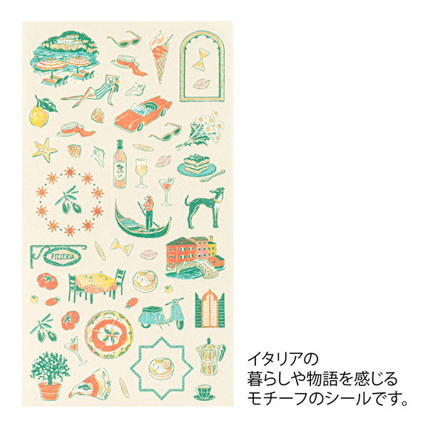 Midori Stickers Italy Design