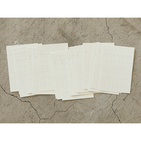 Midori Diary Sticker Free
