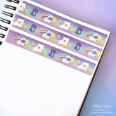 Meow Amor Creative - Shooting Stars Cats Holo Foil Washi Tape