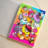 Robot Dance Battle - Bunny Cars Sticker Storage Book