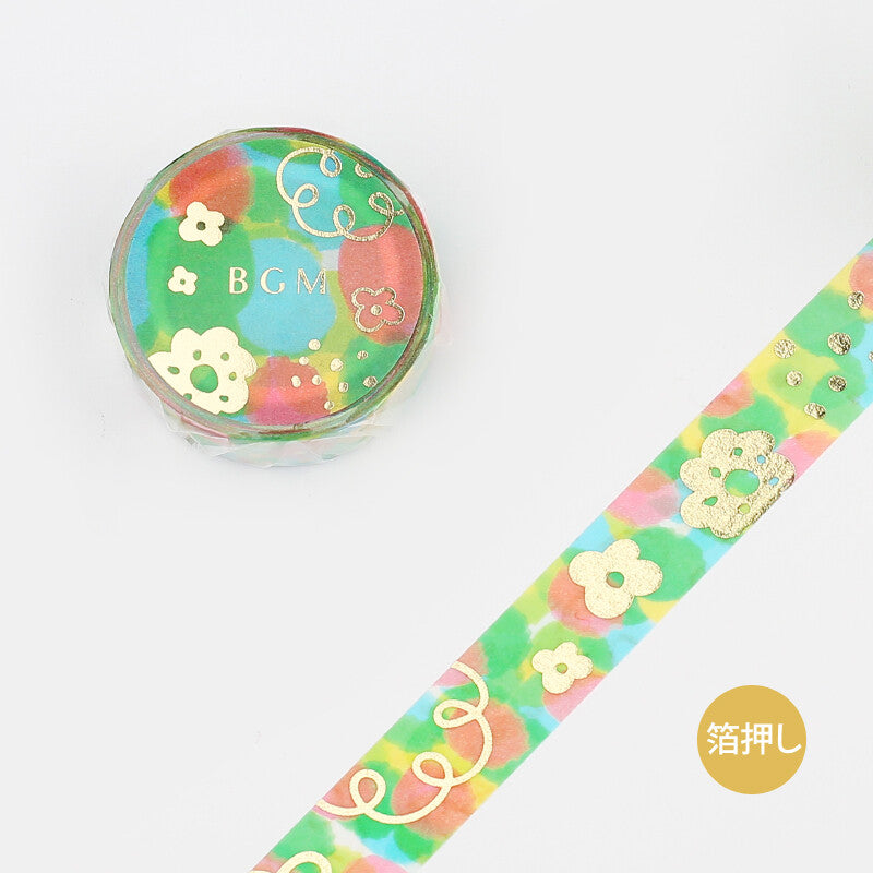 BGM - Washi Tape - Flower in the Field