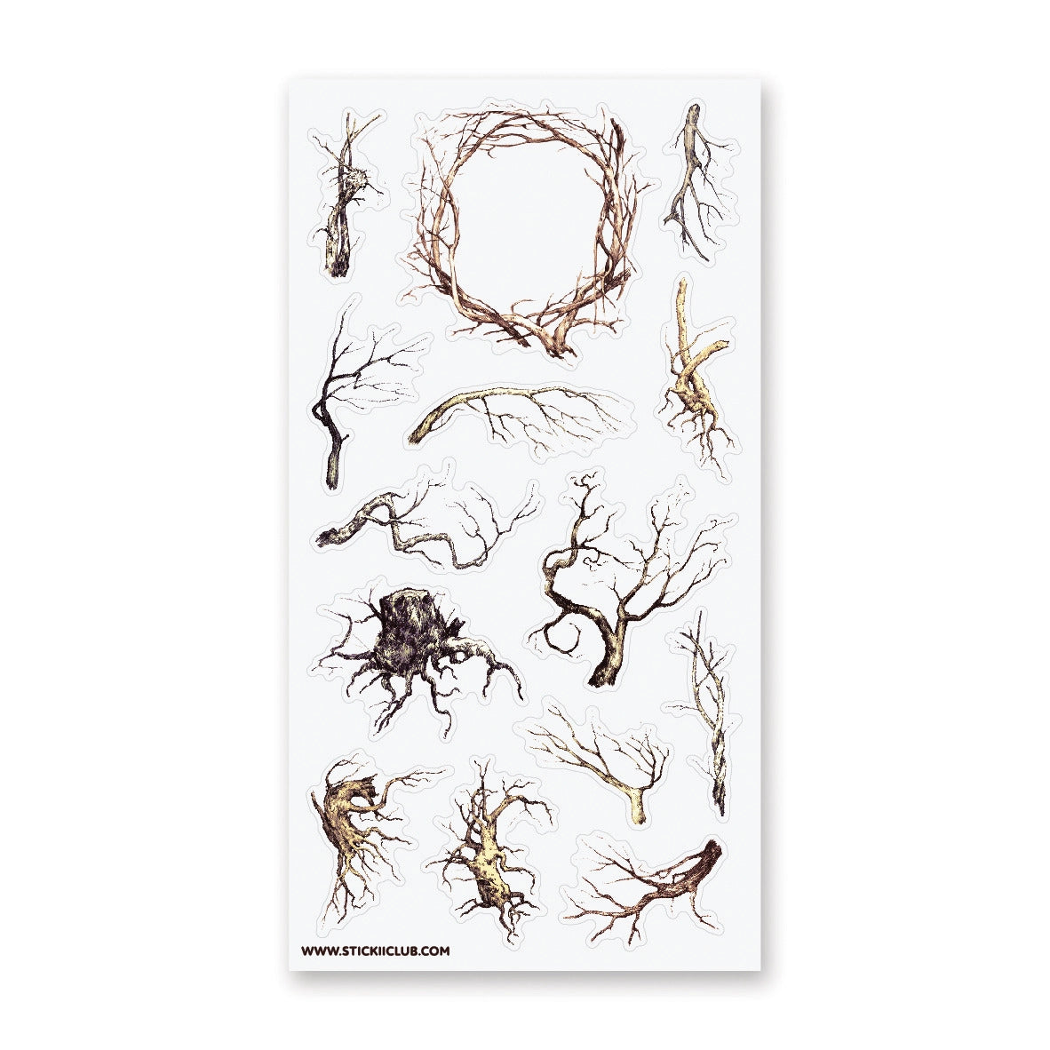 STICKII Sticker Sheet - Branching Out