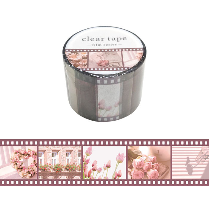 Mind Wave- Washi tape - 30mm - Film Pink