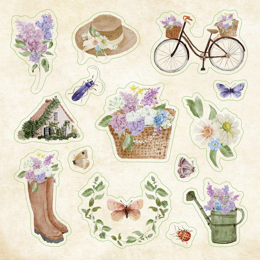 Peter Pauper Press - Cottagecore Sticker Book