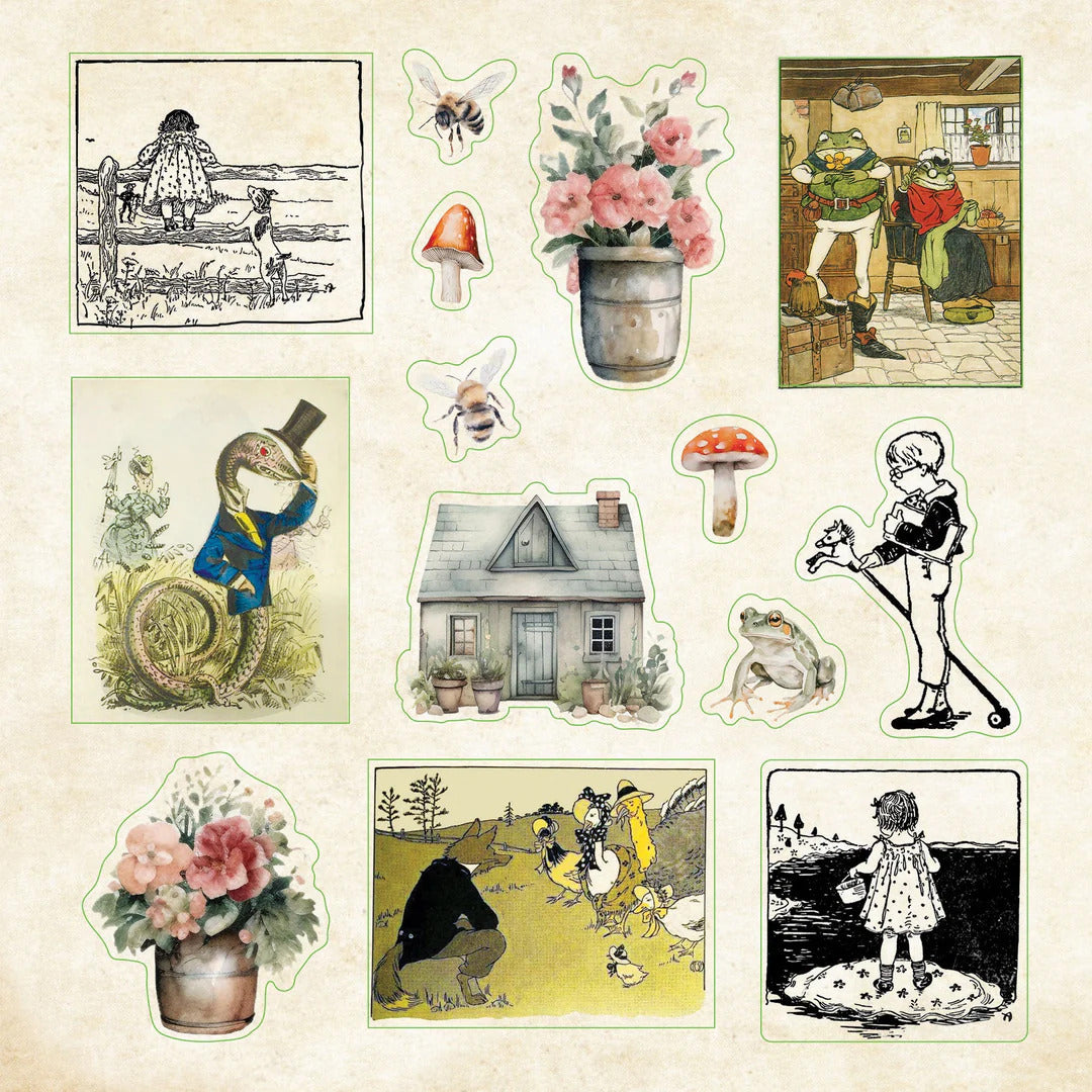 Peter Pauper Press - Cottagecore Sticker Book