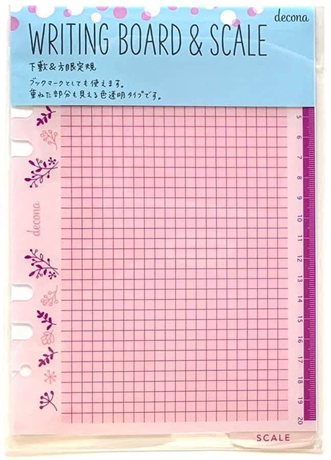 Raymay Decona A5 -Writing Board & Scale