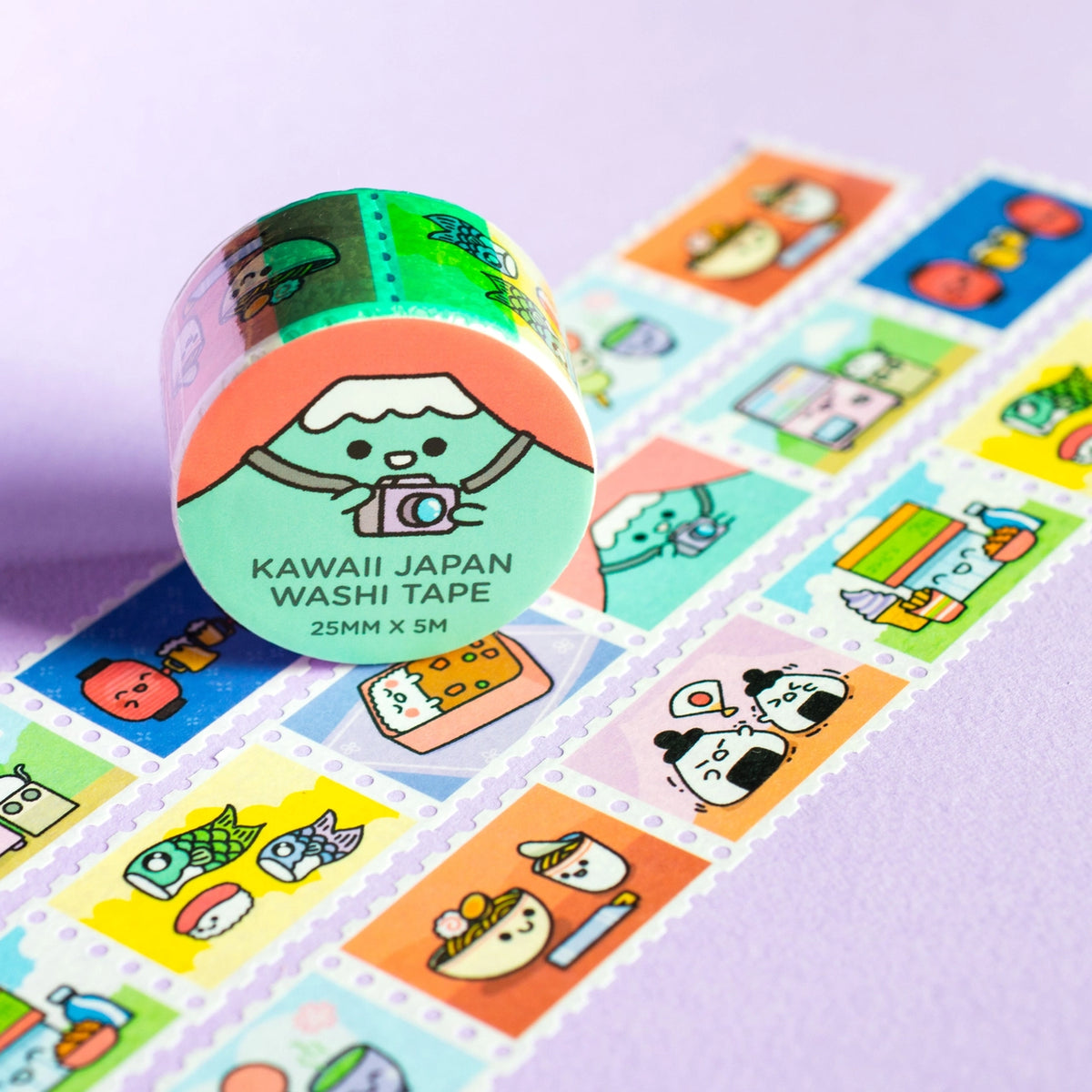 Robot Dance Battle - Kawaii Japan Stamp Washi Tape