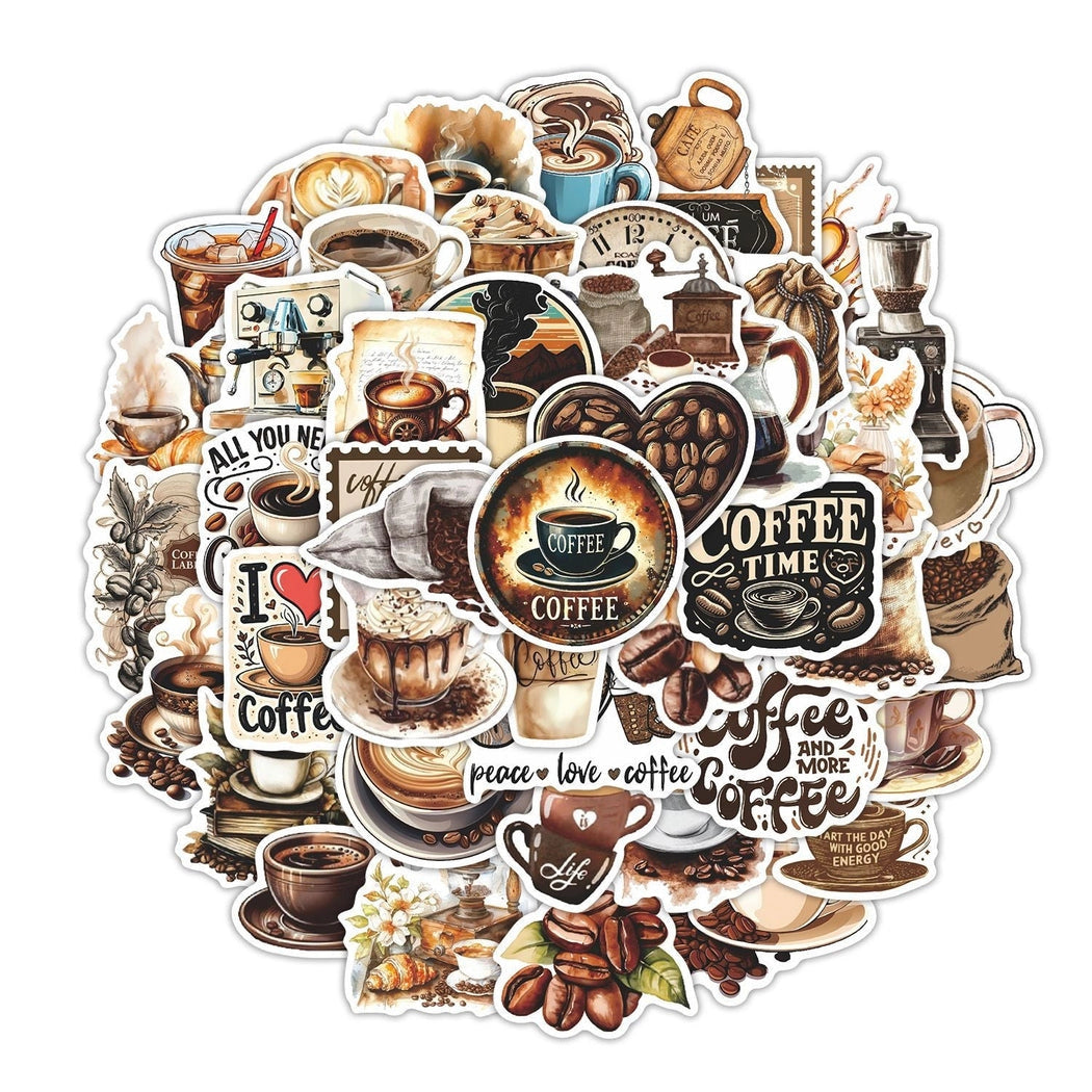 Oria & Co. - Stickers - Coffee Vintage