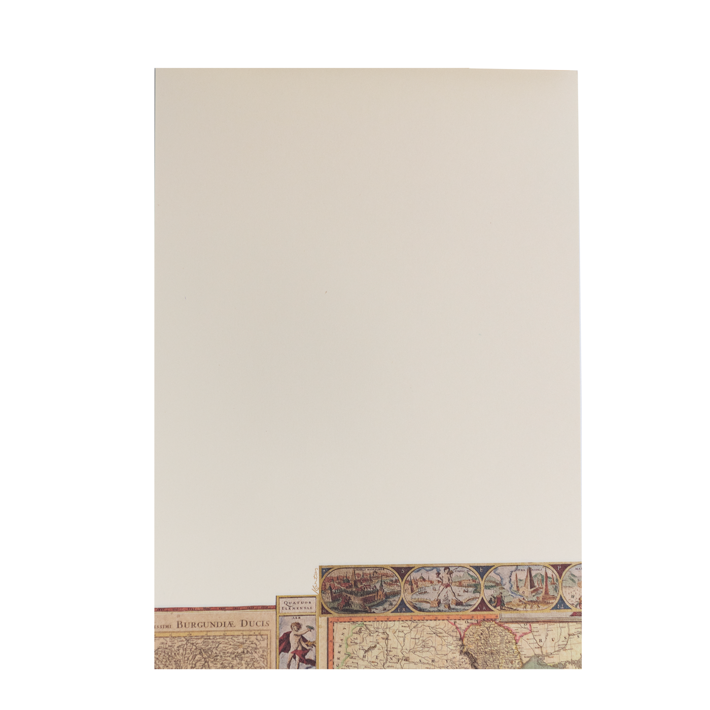 San Lorenzo A5 Notepad - Maps