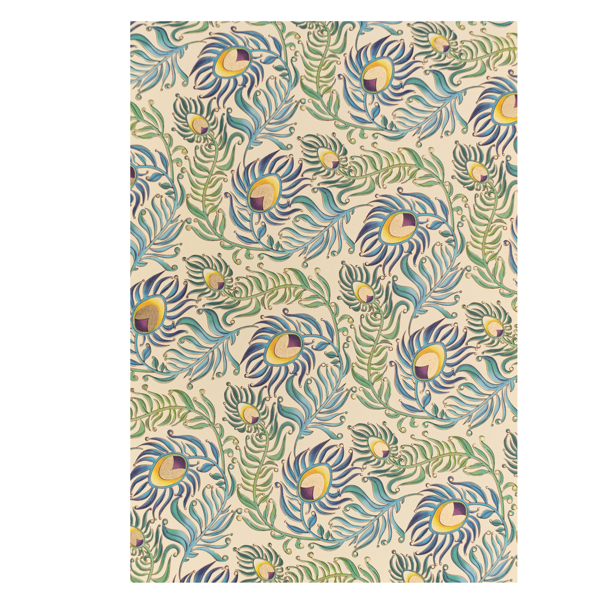 San Lorenzo A5 Notepad - Peacock