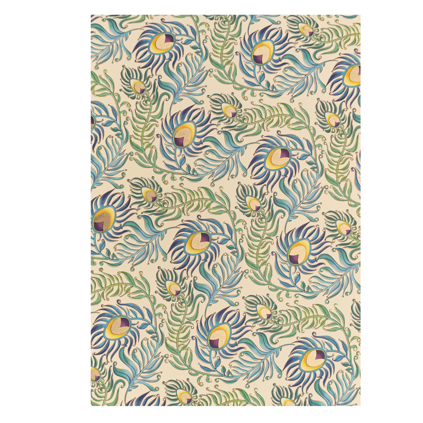 San Lorenzo A5 Notepad - Peacock