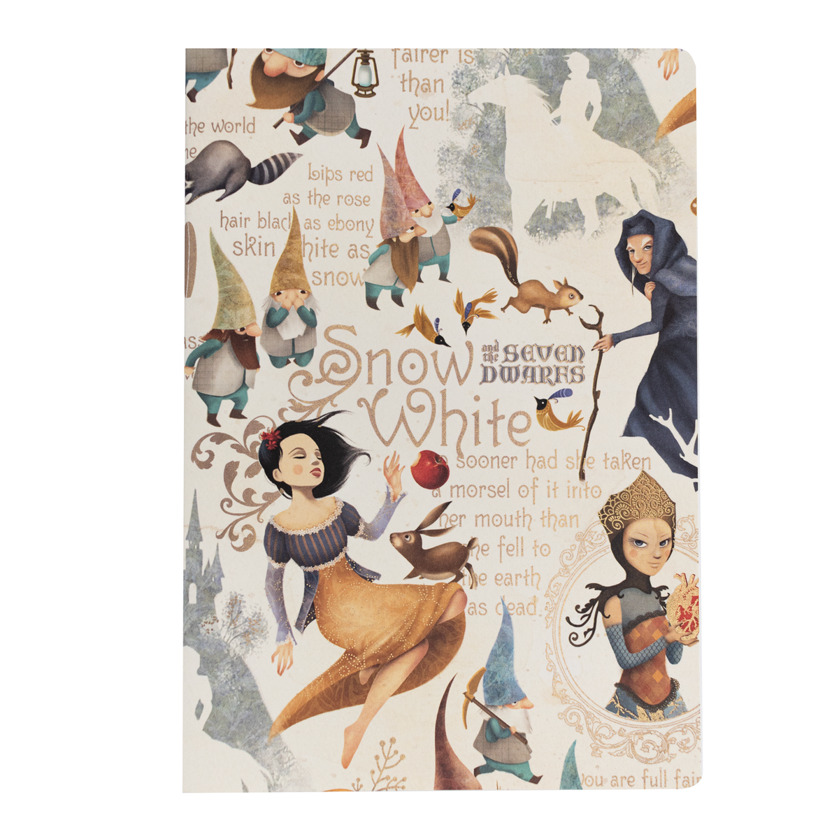 San Lorenzo Fairy Tales Snow White Softcover Journal A5- Ruled