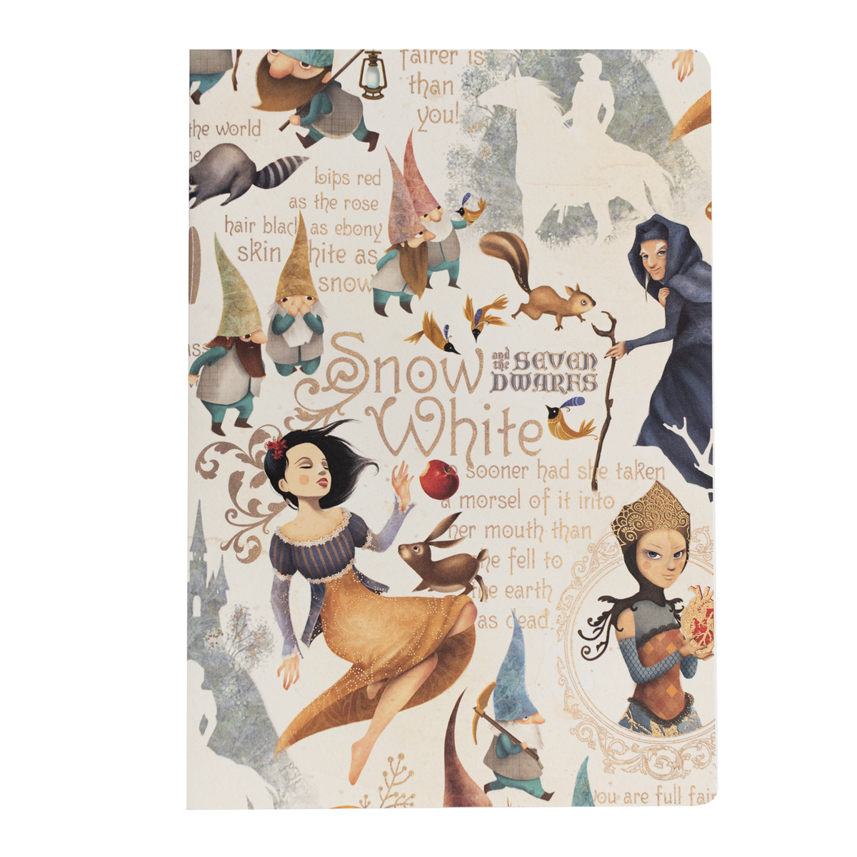 San Lorenzo A5 Softcover Journal Ruled - Snow White