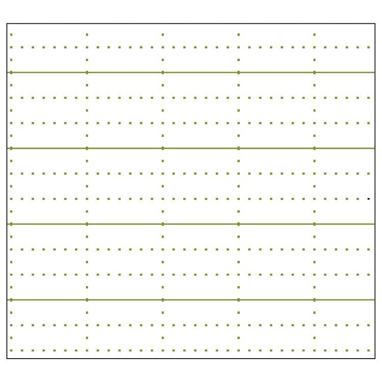 Nakabayashi Logical Prime Thread Binding A5 Notebook - 7mm Rule