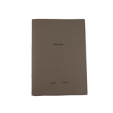 Laconic style Notebook A5 -Weekly
