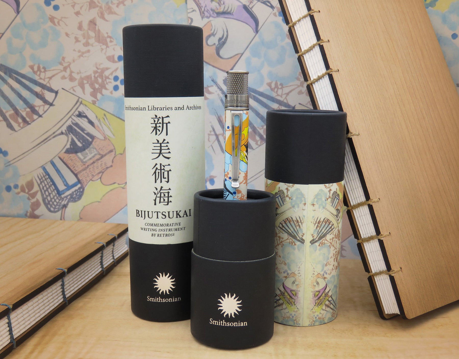 Retro 1951 Smithsonian Bijutsukai (Asian Fan) Rollerball