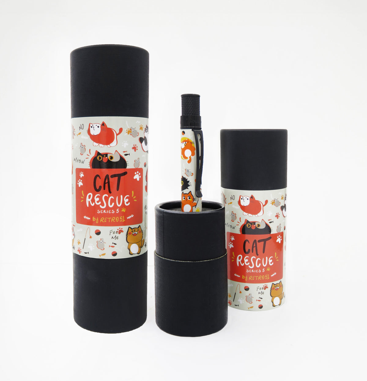 Retro 1951 "Rescue" Cat Rescue Ballpoint Edition 5