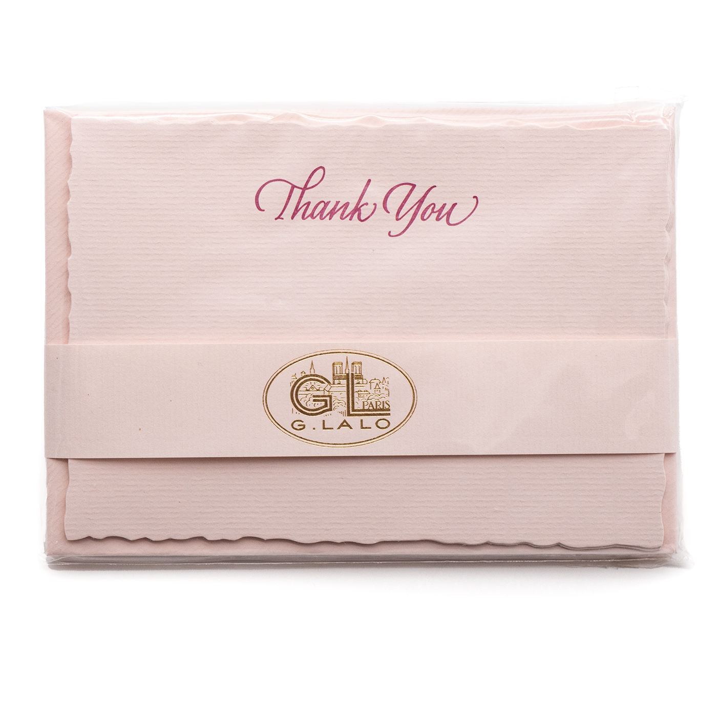 G. Lalo Thank You Deckle Edge Cards