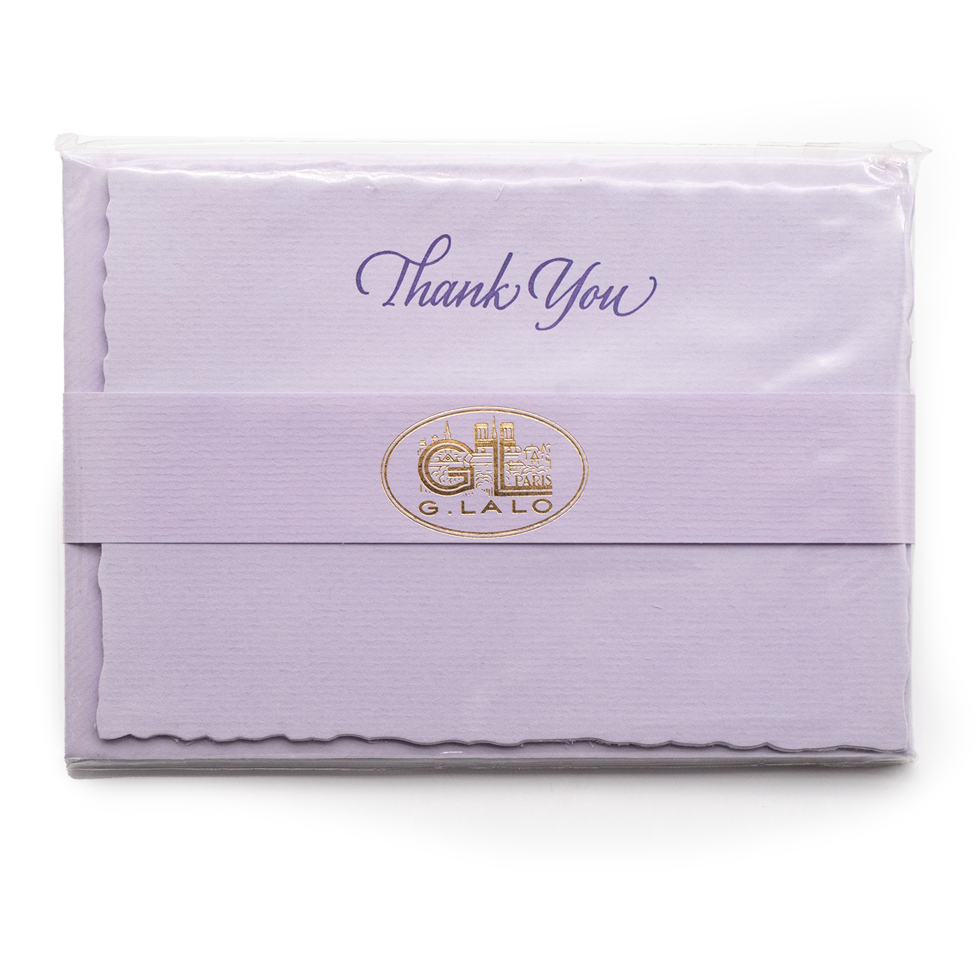 G. Lalo Thank You Deckle Edge Cards