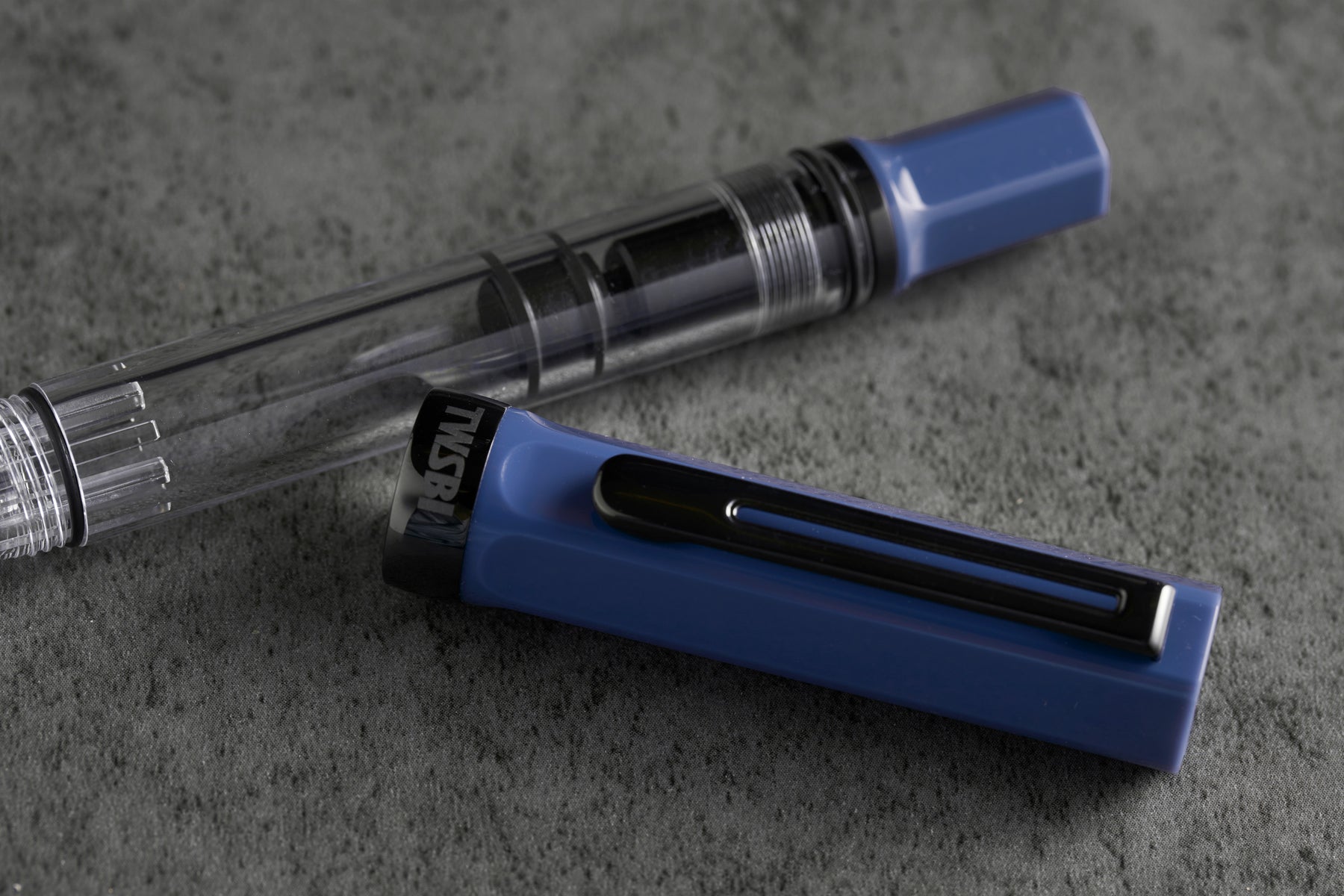 TWSBI ECO Slate Blue/Onyx Fountain