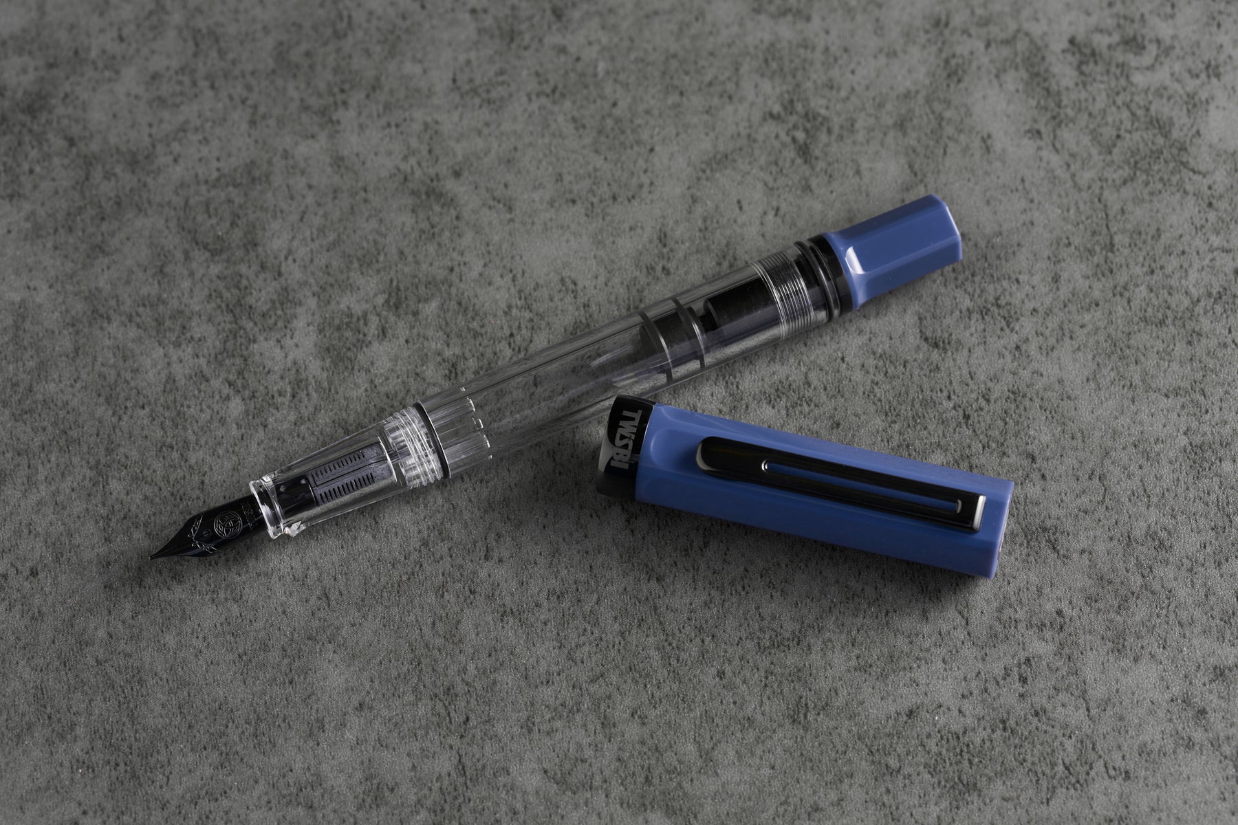 TWSBI ECO Slate Blue/Onyx Fountain