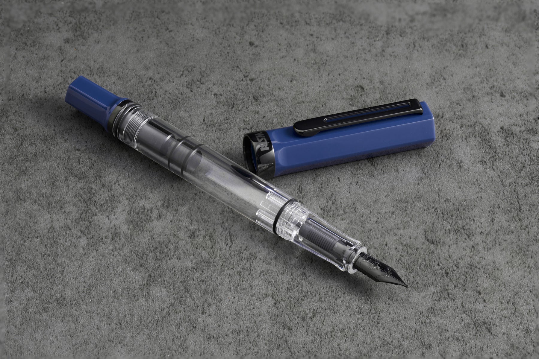 TWSBI ECO Slate Blue/Onyx Fountain