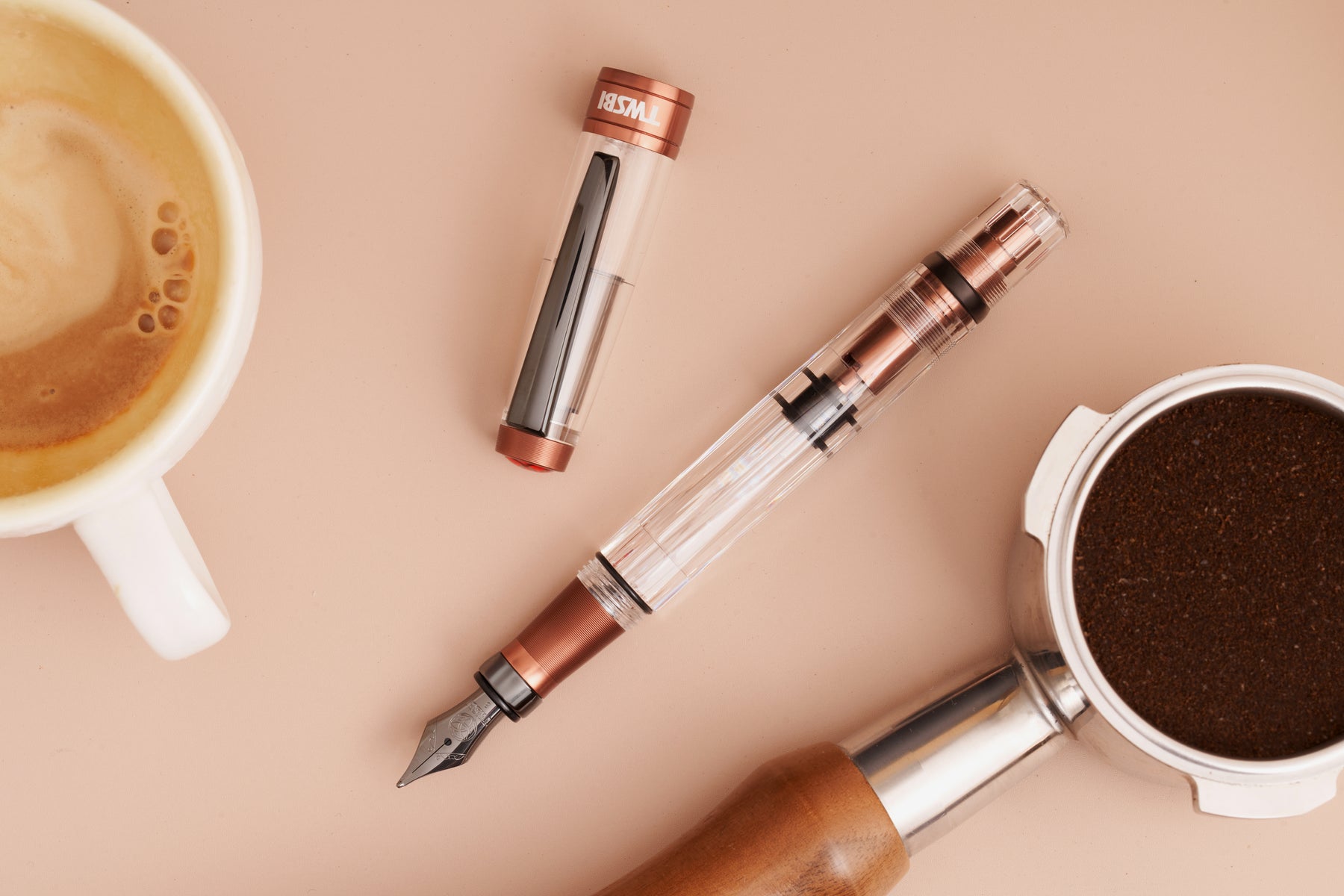 TWSBI Diamond 580ALR Affogato w/Onyx