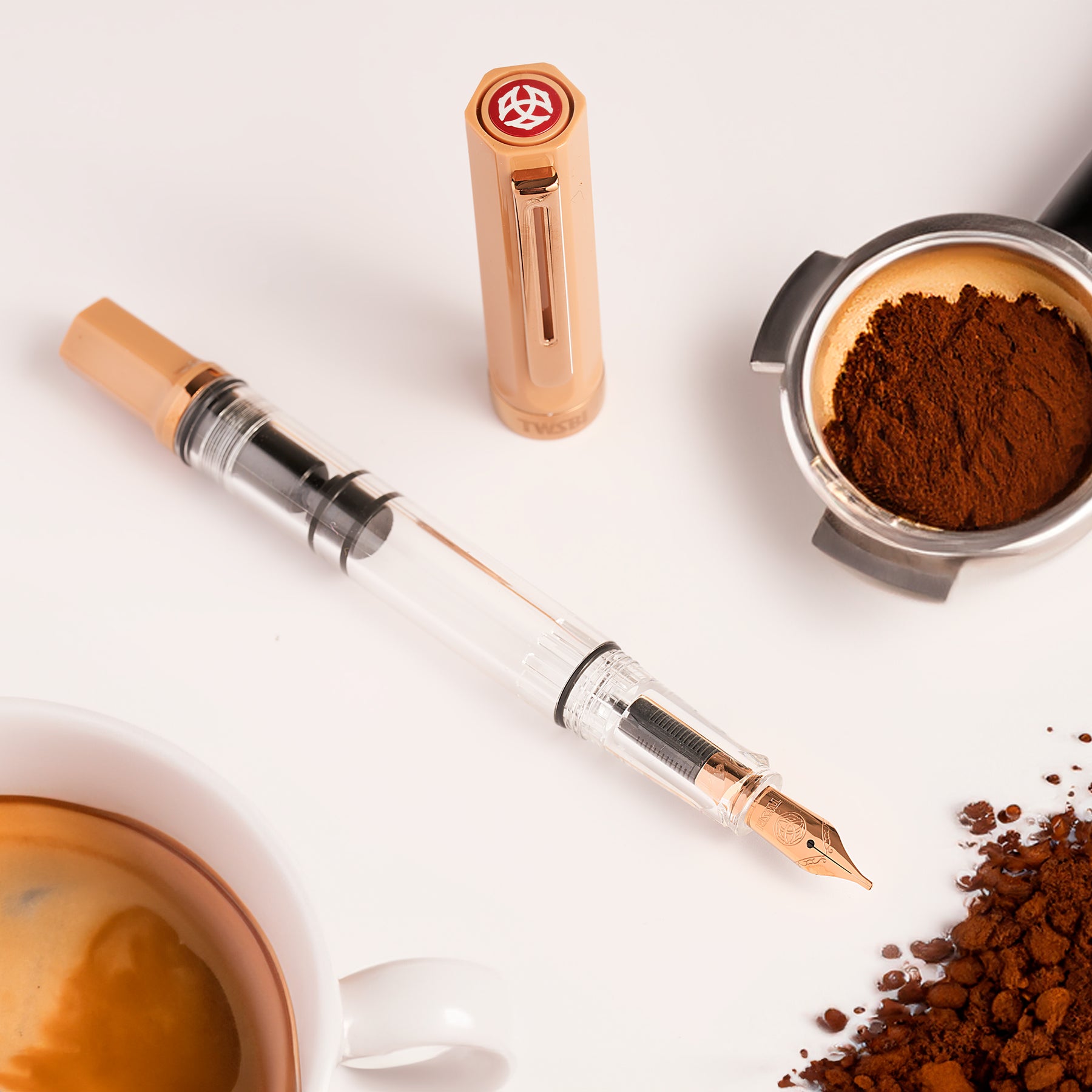 TWSBI ECO Caffè w/Bronze Fountain