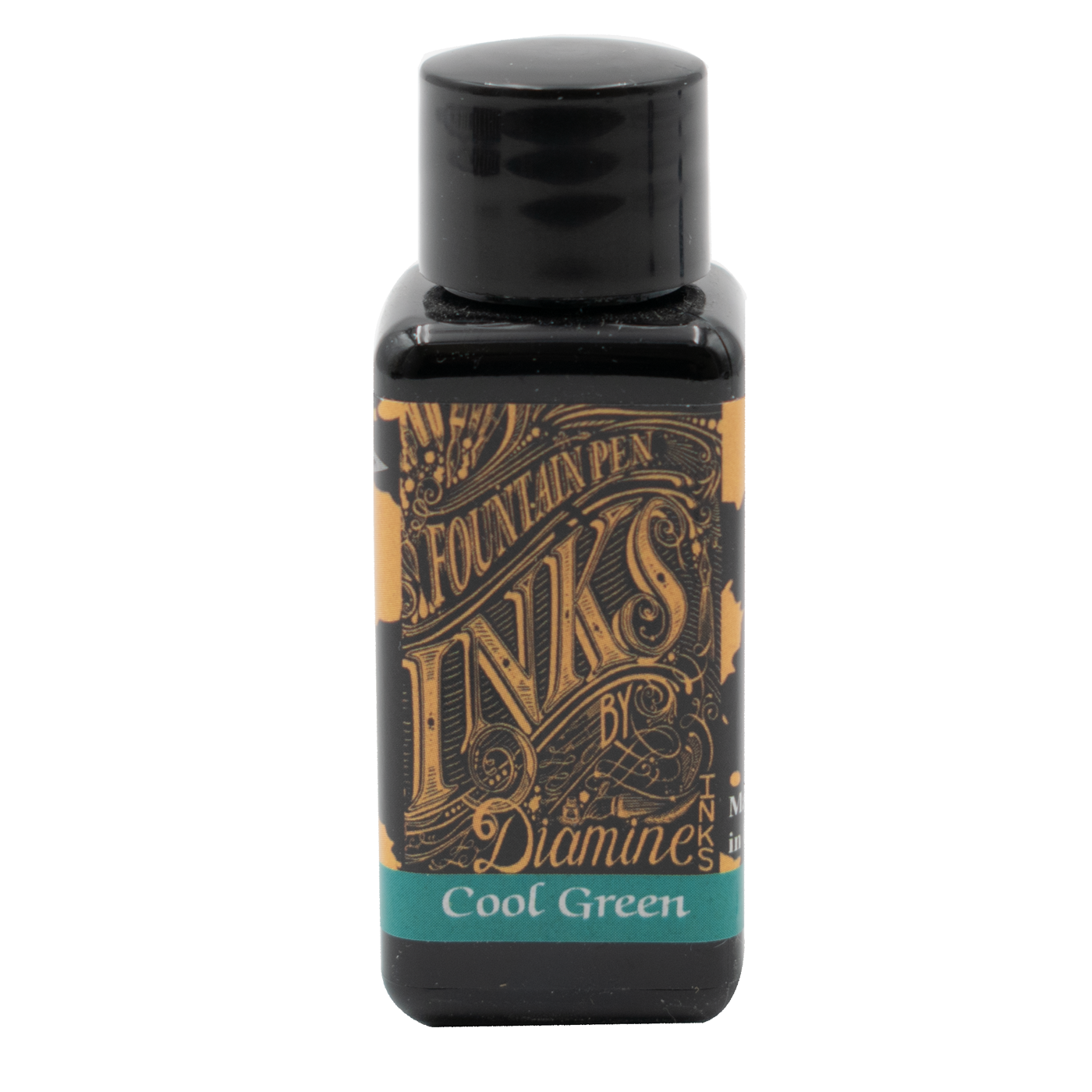 Diamine Dark Green (Cool Green)