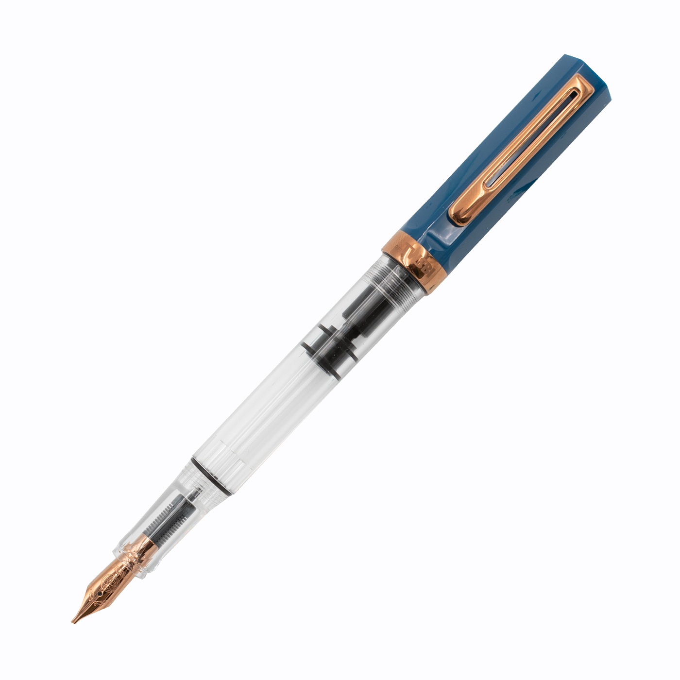 TWSBI ECO Indigo Blue w/Bronze Trim