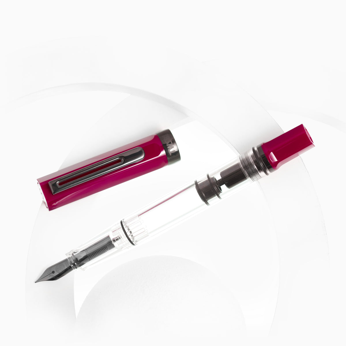 TWSBI ECO Plum w/Onyx trim Fountain