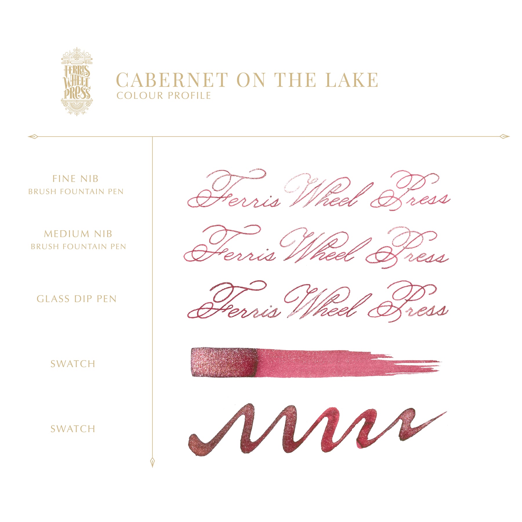 Ferris Wheel Press - Woven Warmth Collection - Cabernet on the Lake