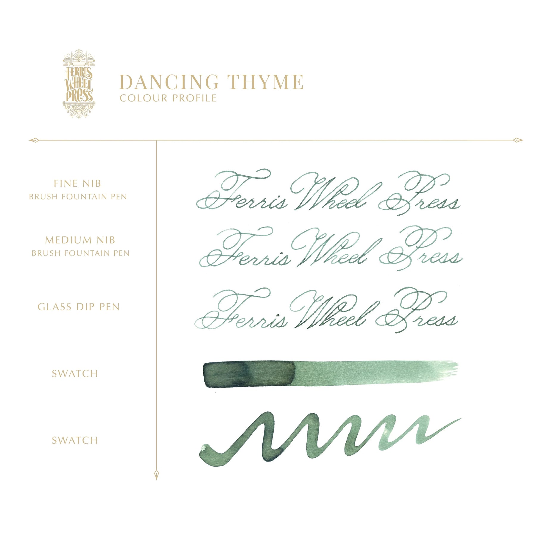 Ferris Wheel Press - The Southern Charm Collection - Dancing Thyme
