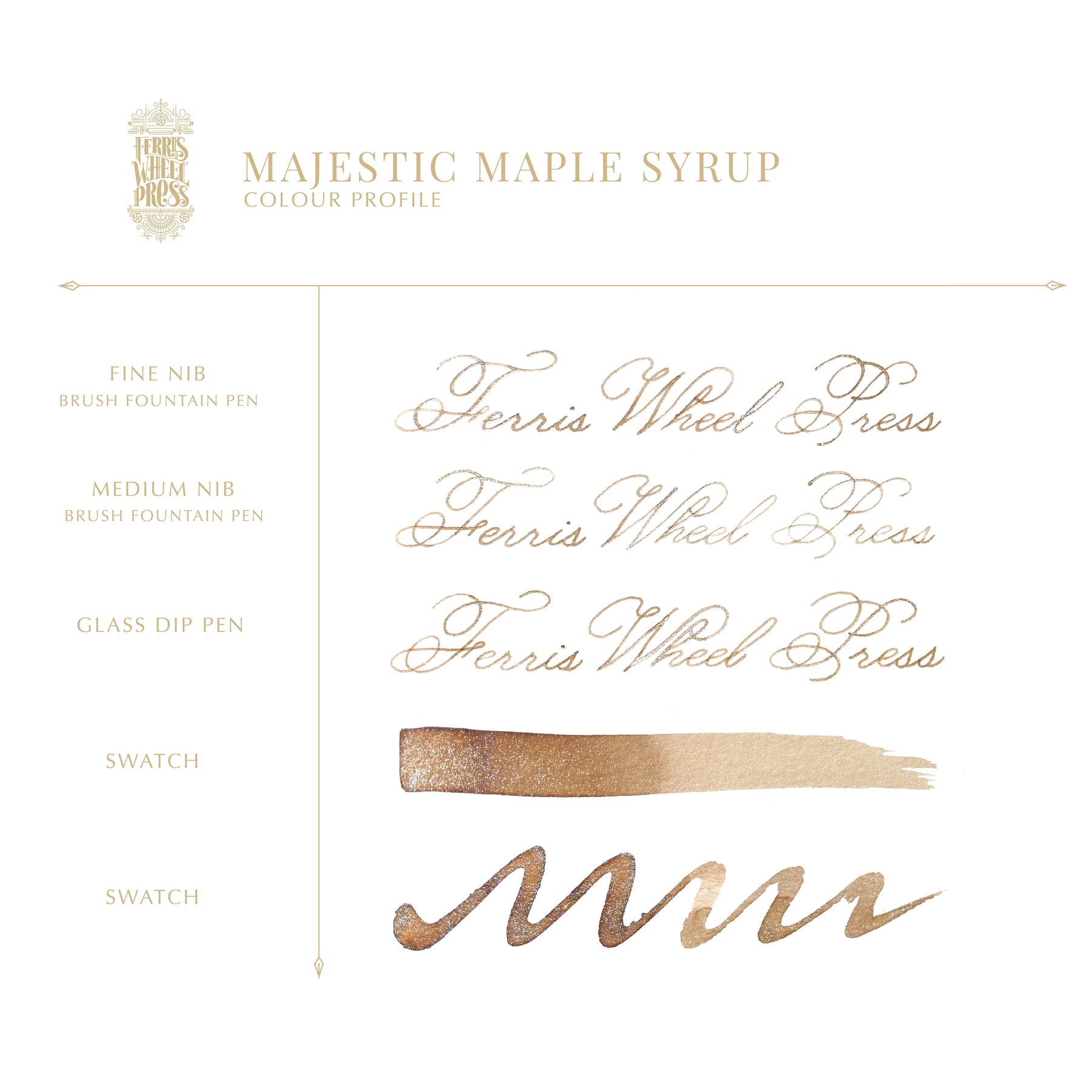 Ferris Wheel Press - Woven Warmth Collection - Majestic Maple Syrup