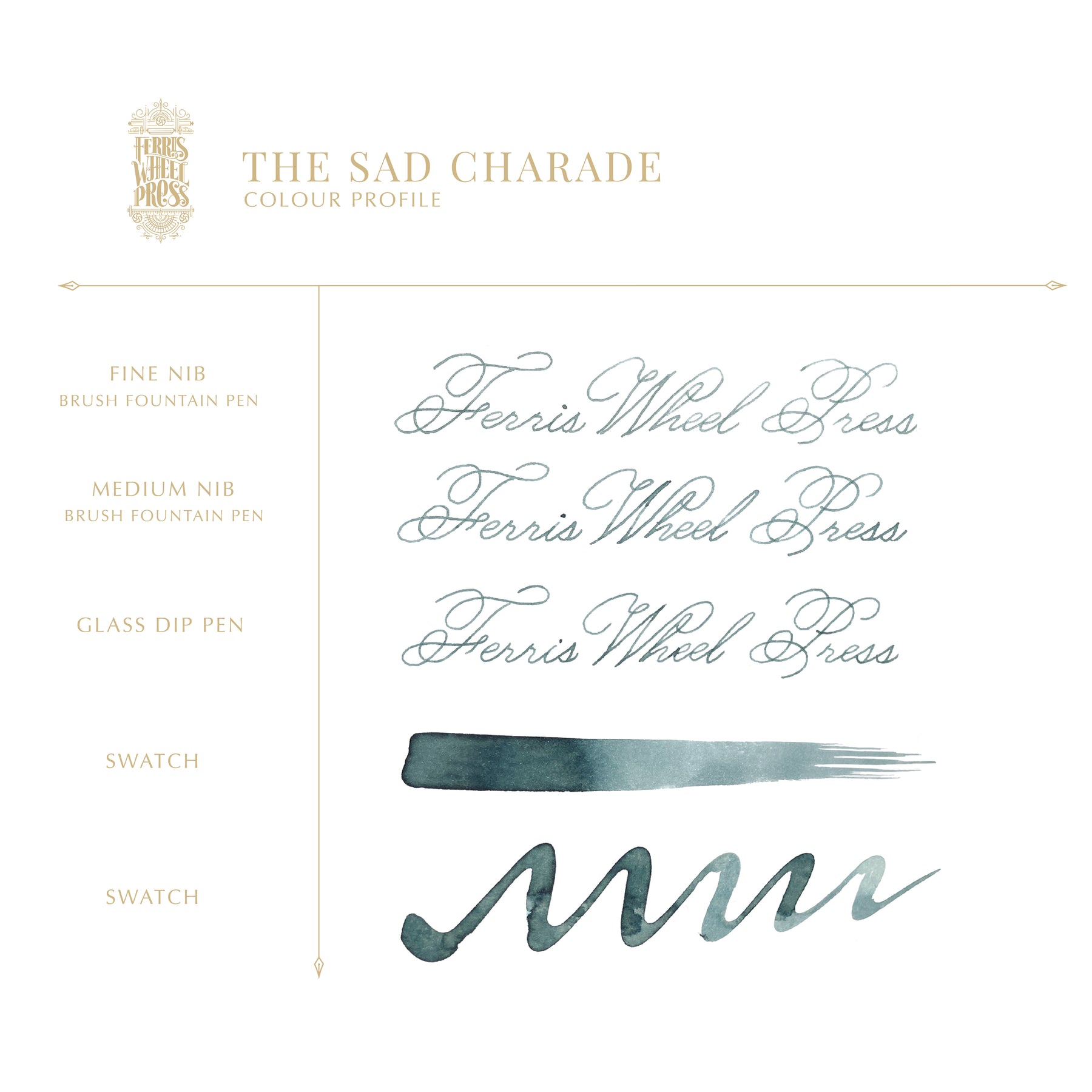 Ferris Wheel Press - The Midnight Masquerade Collection - The Sad Charade