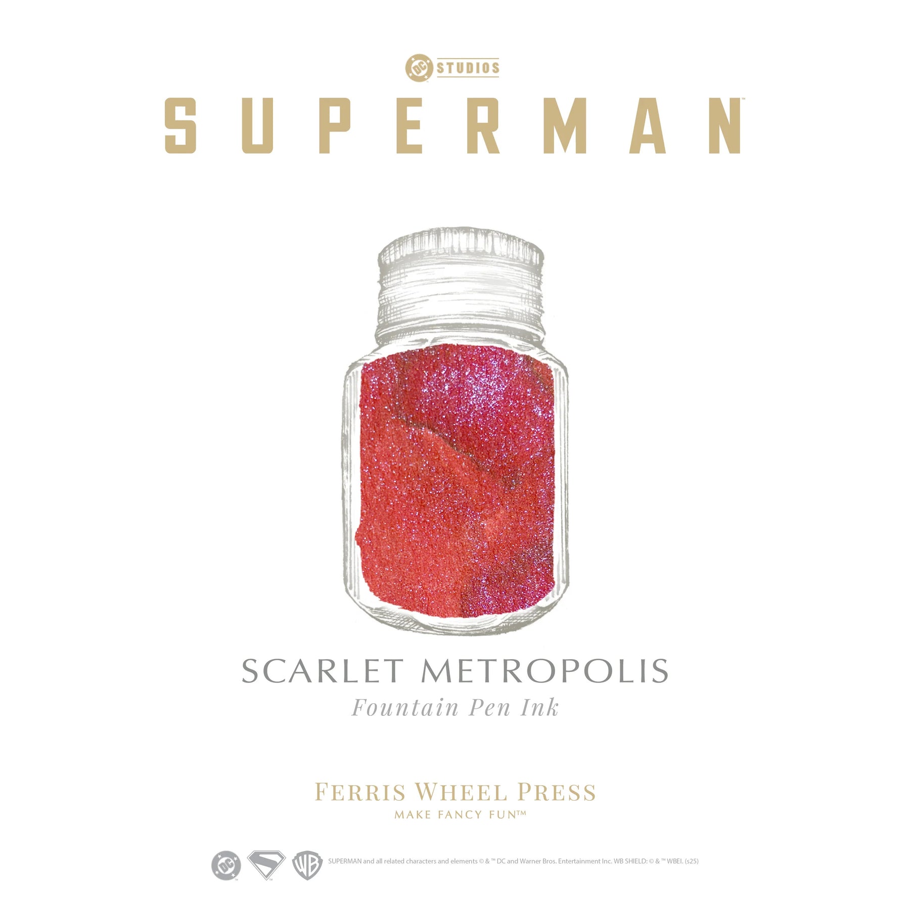 Ferris Wheel Press - Superman Scarlet Metropolis