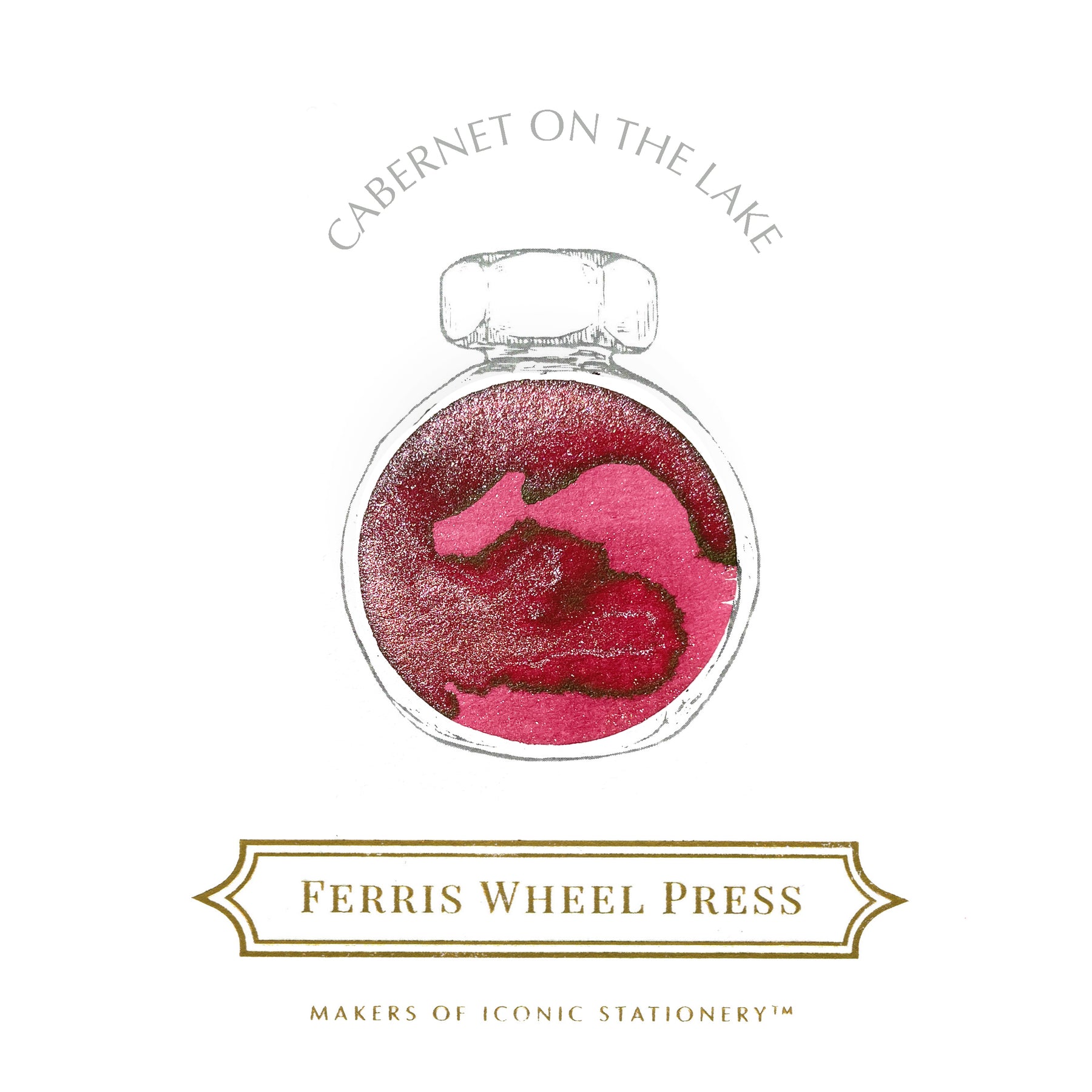 Ferris Wheel Press - Woven Warmth Collection - Cabernet on the Lake