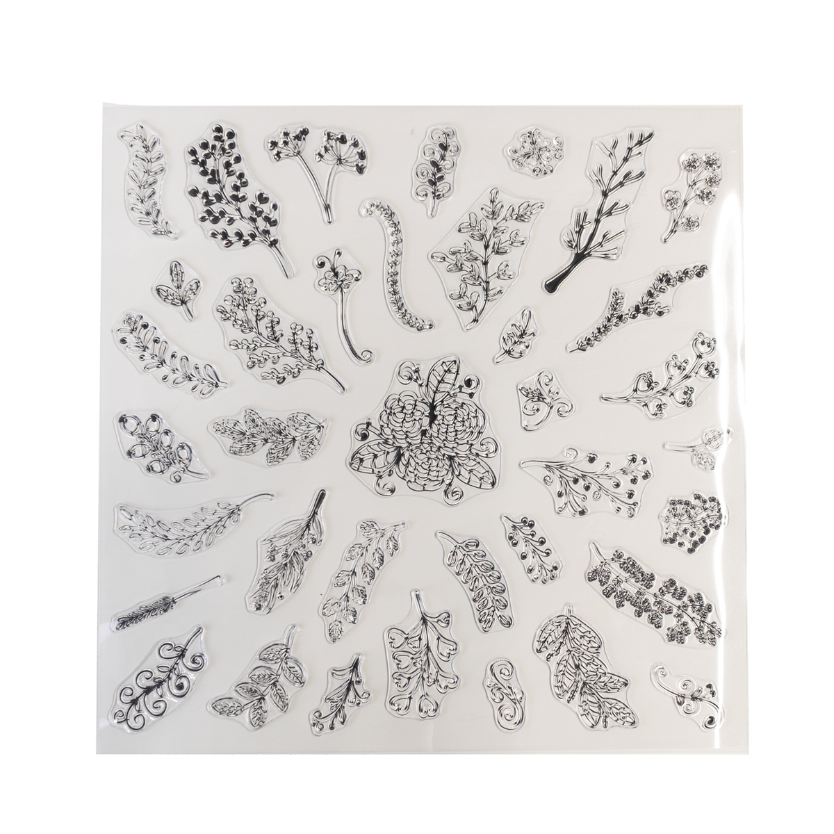 A Maker's Studio - Flower Burst - Clear Stamp 12x12