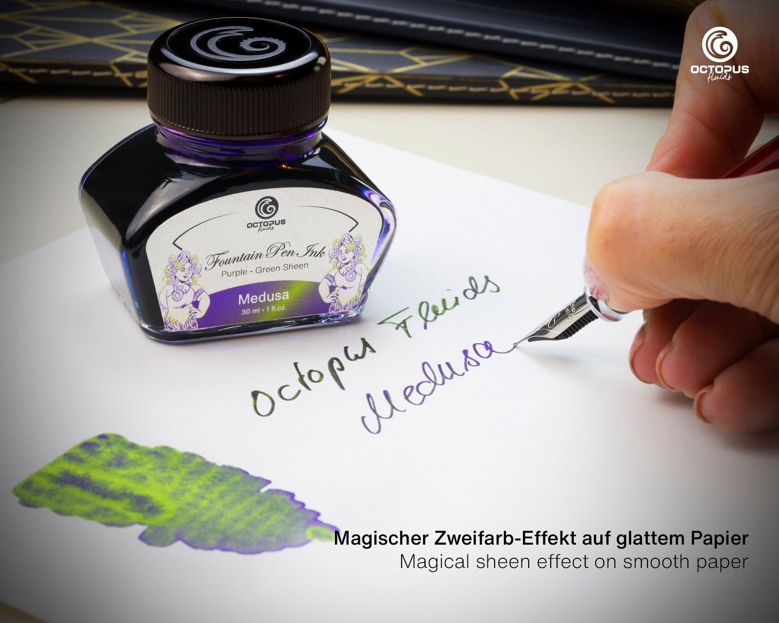 Octopus Sheening Ink-Violet Medusa