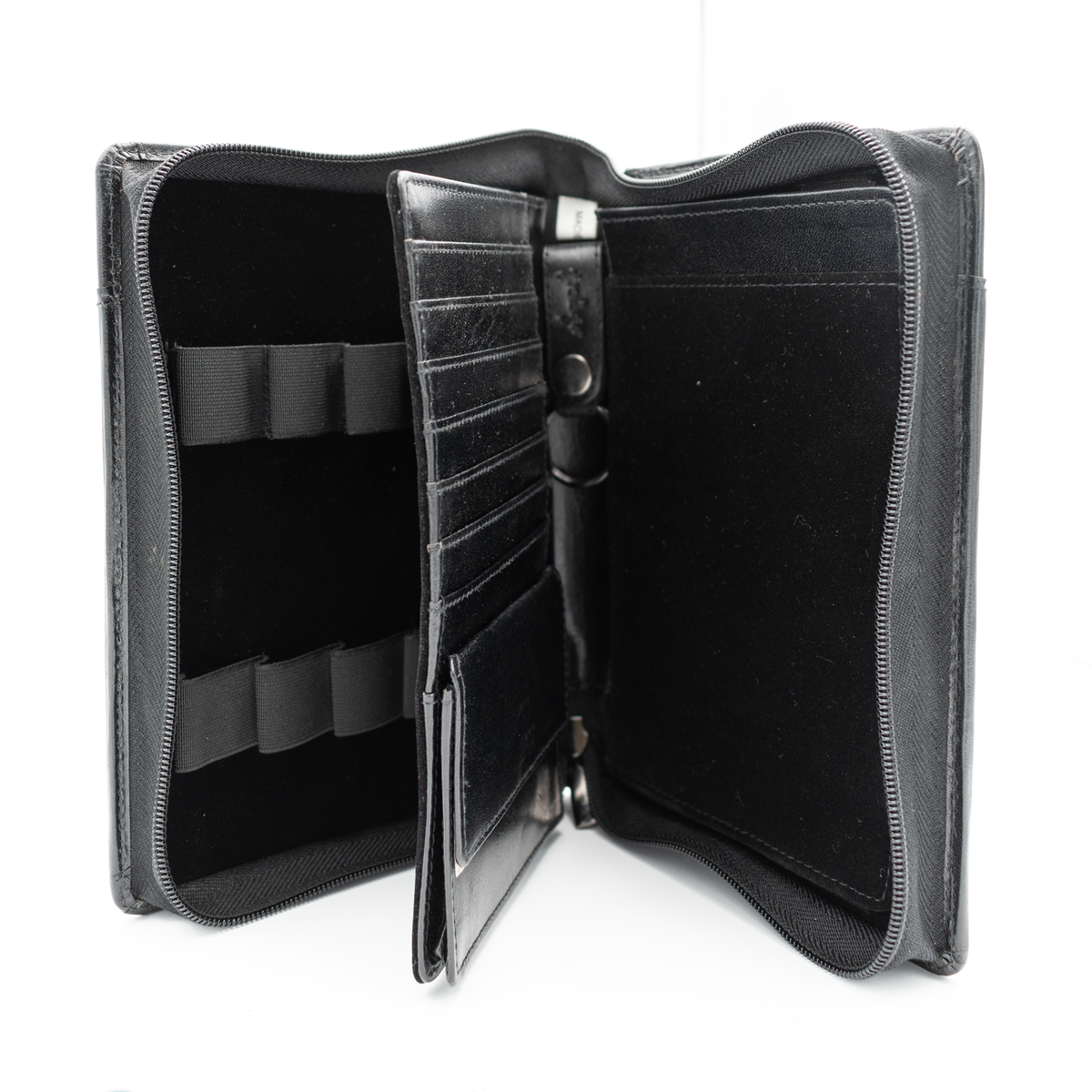 Girologio Zippered Grab & Go Pen Case Black