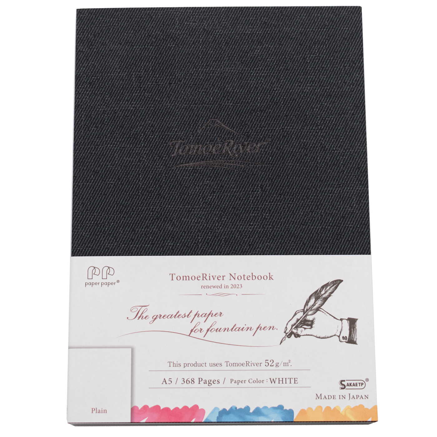 Sakae TP Tomoe River Hard Cover White 52gsm 368 Page A5 Notebook P