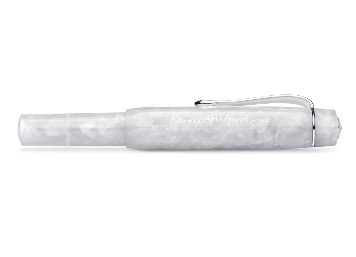 Kaweco Art Sport Mineral White Acrylic Fountain