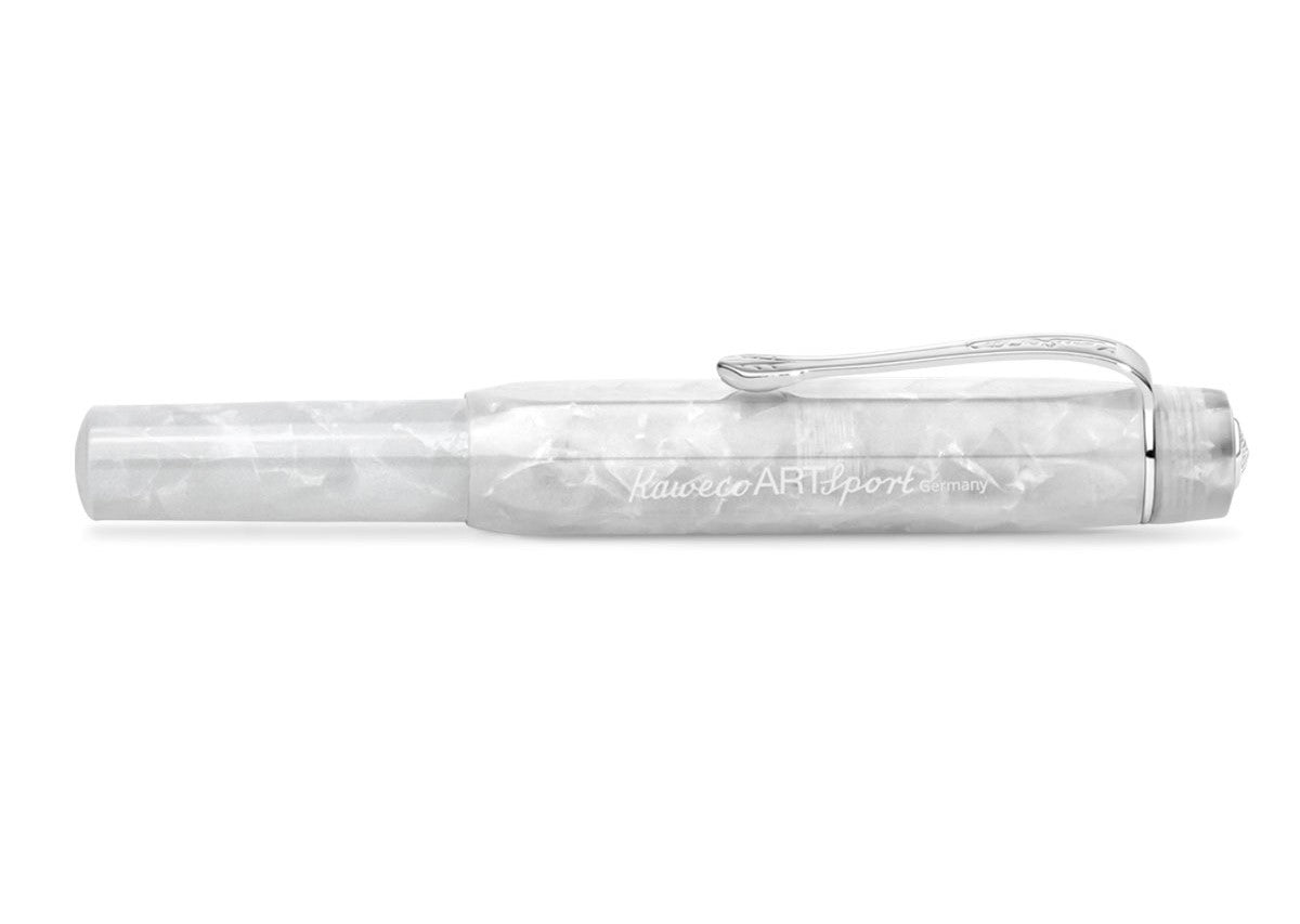 Kaweco Art Sport Mineral White Acrylic Fountain