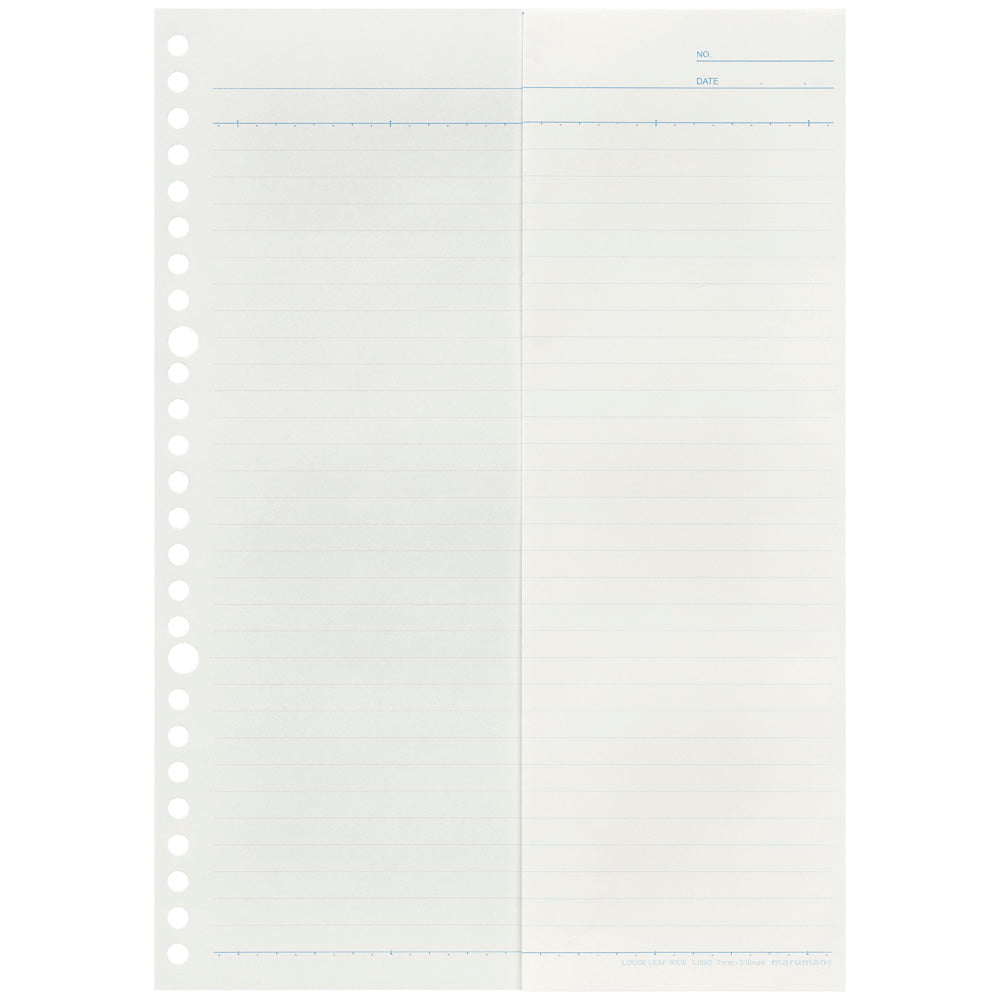 Maruman Loose Leaf Notepad - B5 To B4 Fold- Easy to Write - Line