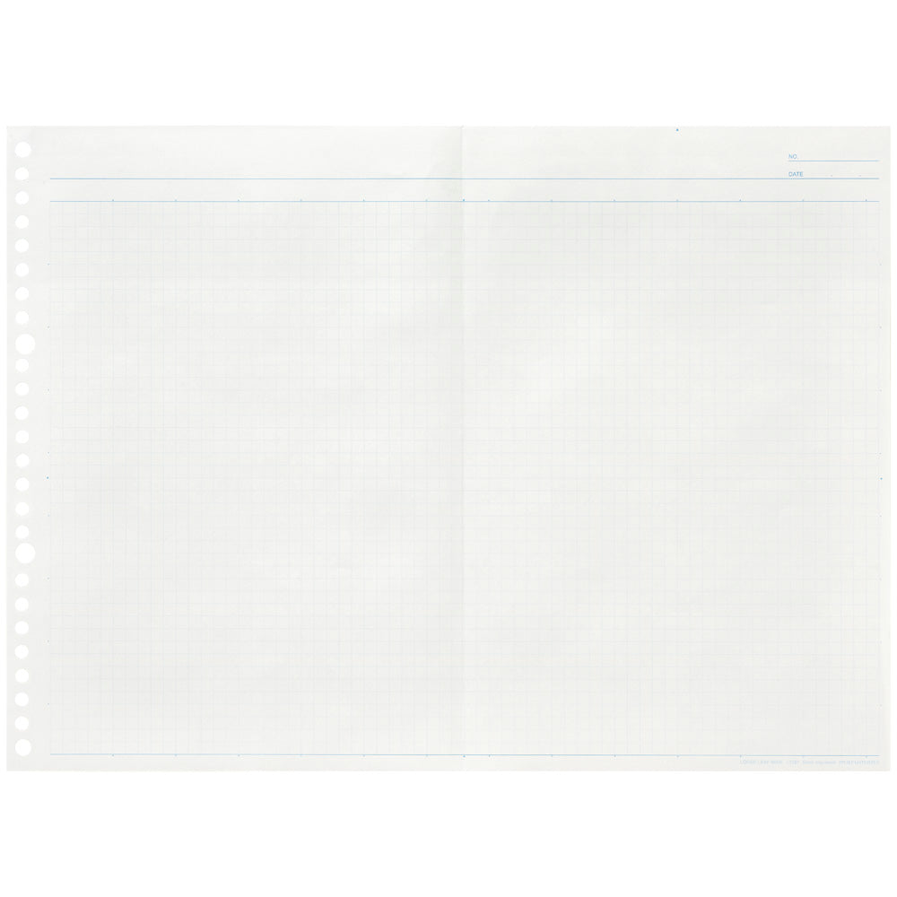Maruman Loose Leaf Notepad - B5 To B4 Fold- Easy to Write - Graph