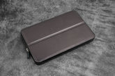 Galen Leather Co. Zipper Magnum Opus 12 Slot Hard Pen Case - Black