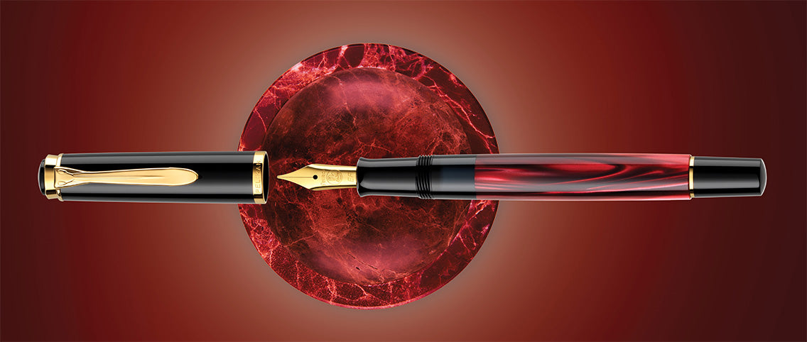 Pelikan Classic M200 Red-Marbled - Special Edition