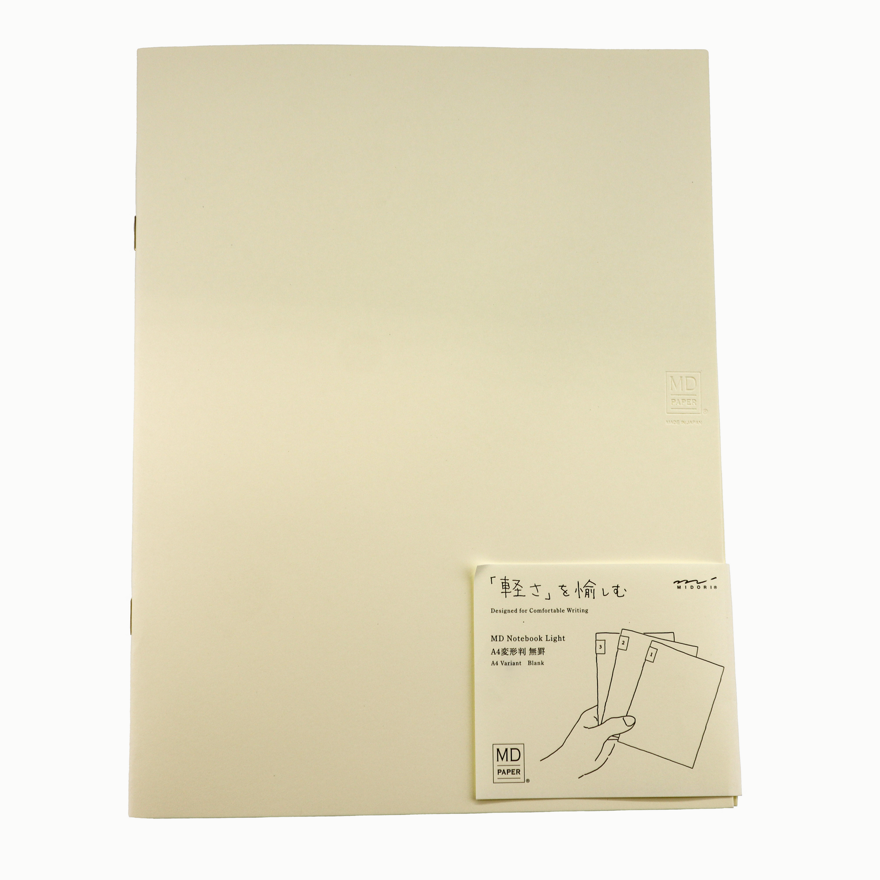 Midori MD A4 Notebook Light - 3 Pack